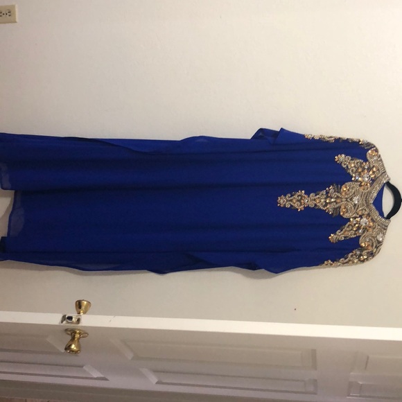 Dresses & Skirts - Royal blue kaftan